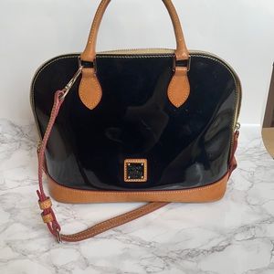 Dooney and Burke patent leather bag
